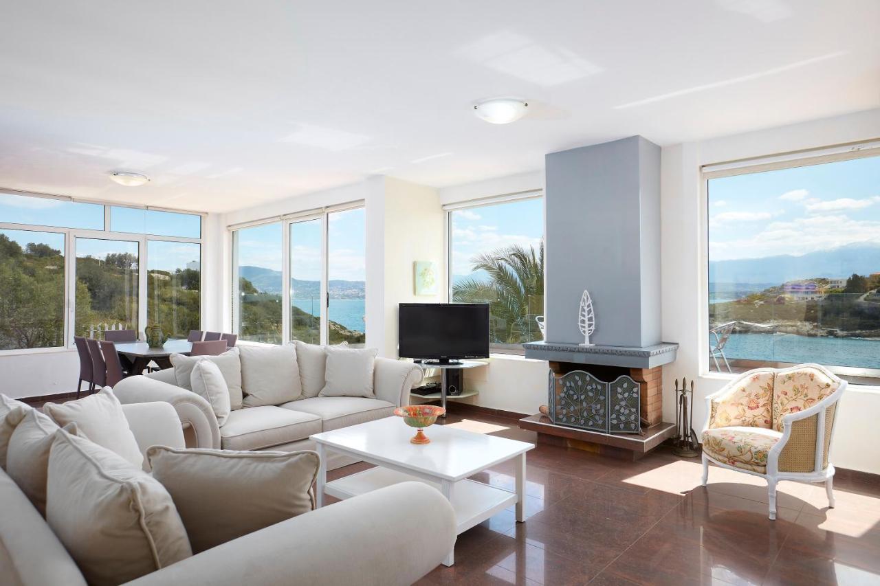 Seafront Villa Longobardi Chania  Exteriér fotografie
